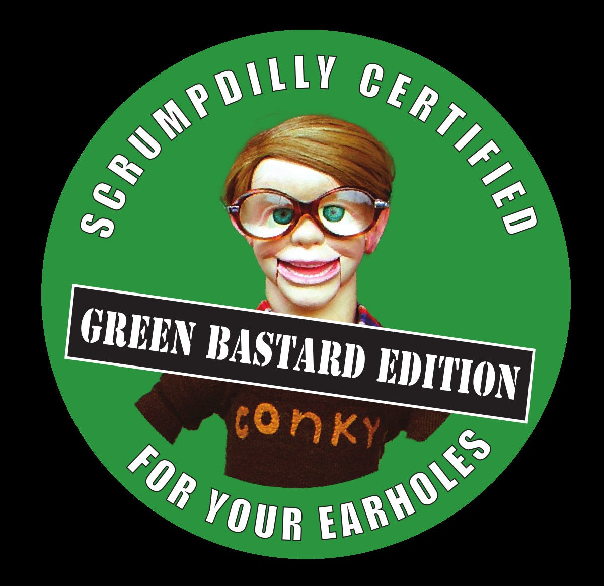 LIMITED EDITION LONGHAULER - The Best of Bubbles and the Shitrockers Fancy Green Bastard Edition